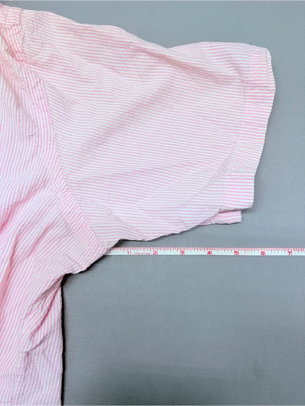 Polo by Ralph Lauren Light Pink Seersucker Button-Down Shirt